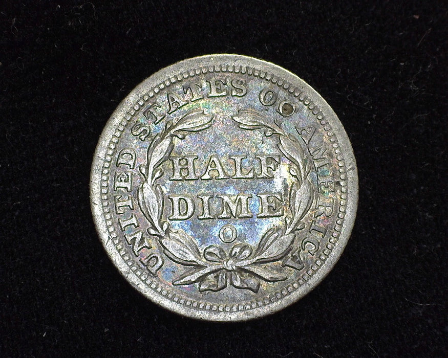 1859 O Liberty Seated Half Dime F - US Coin