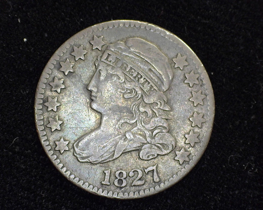 1827 Capped Bust Dime VF - US Coin