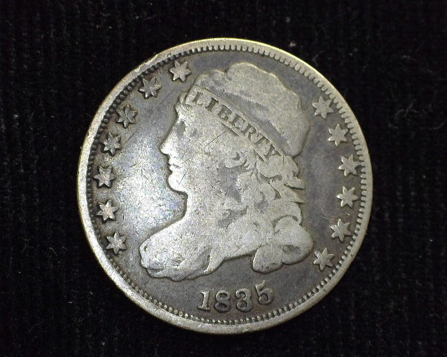 1835 Capped Bust Dime VG - US Coin