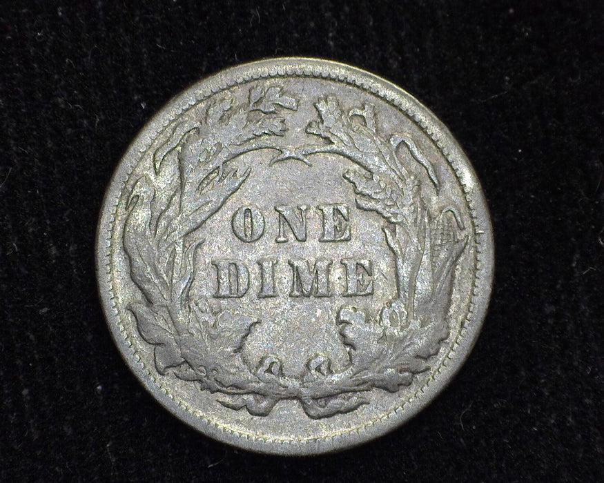 1887 Liberty Seated Dime VF - US Coin