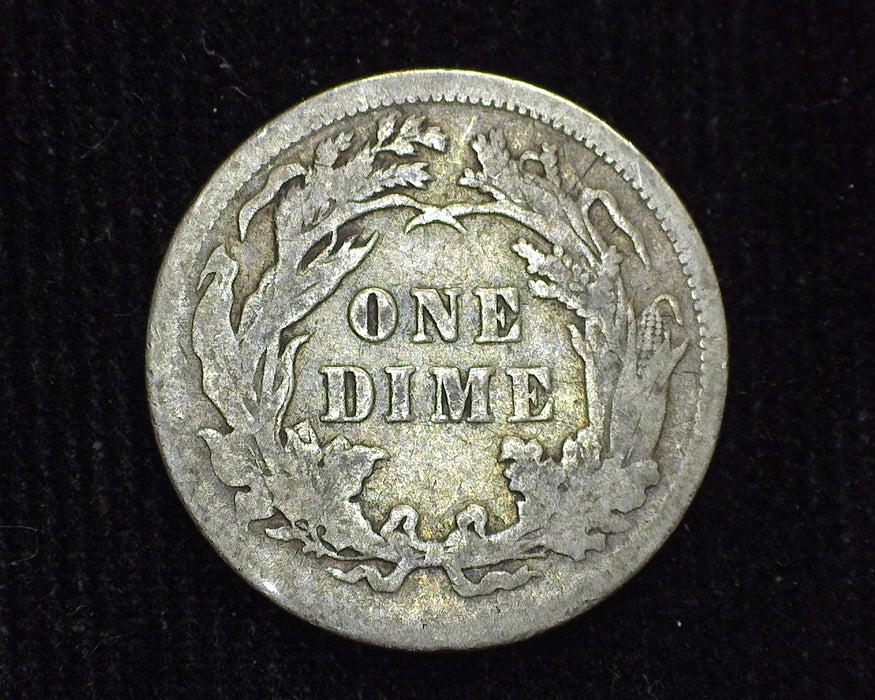 1886 Liberty Seated Dime F - US Coin