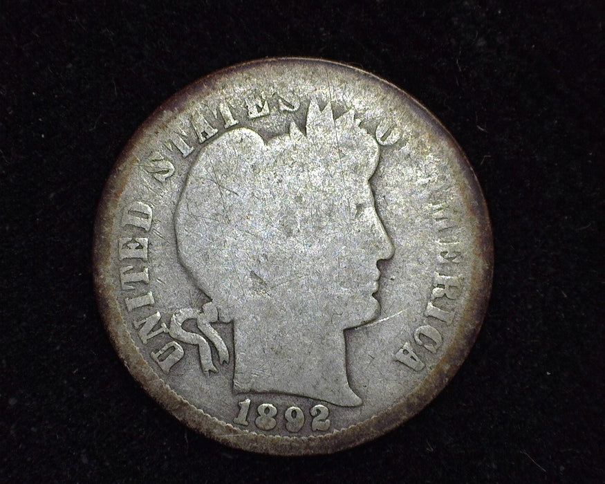 1892 O Barber Dime G - US Coin