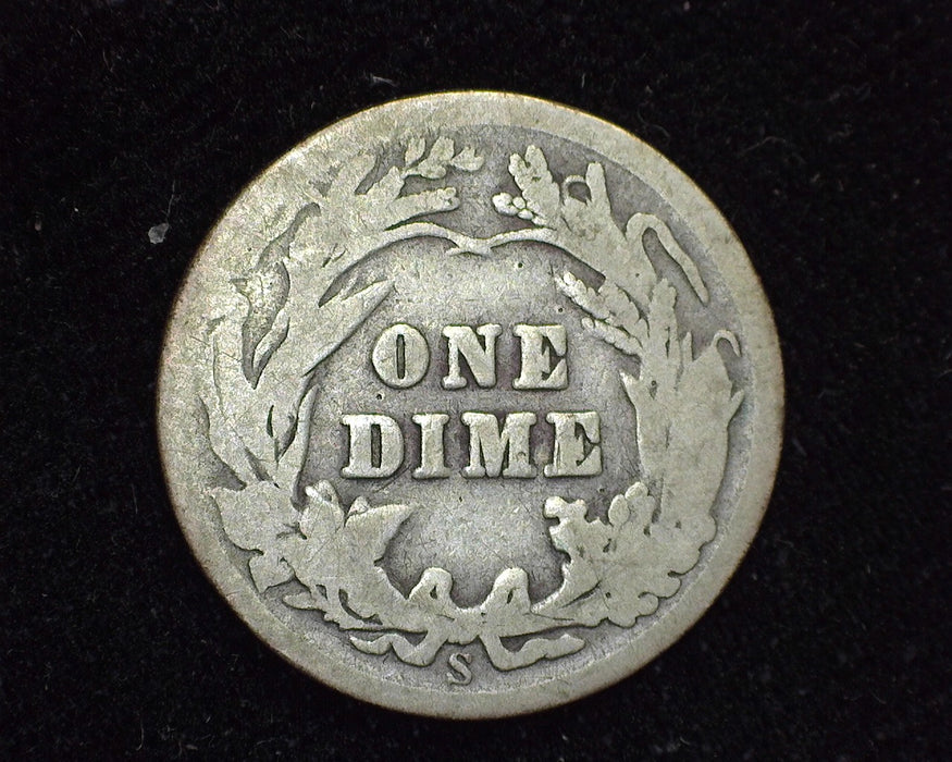 1909 S Barber Dime G - US Coin