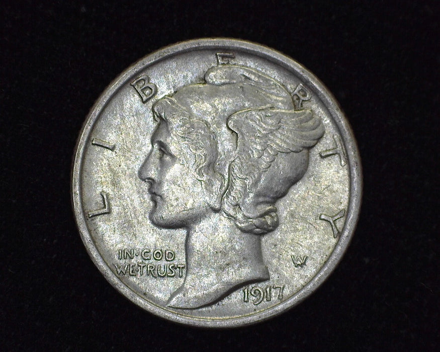 1917 Mercury Dime XF - US Coin