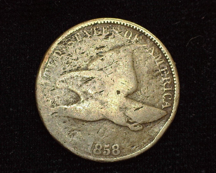 1858 Flying Eagle Penny/Cent Filler - US Coin