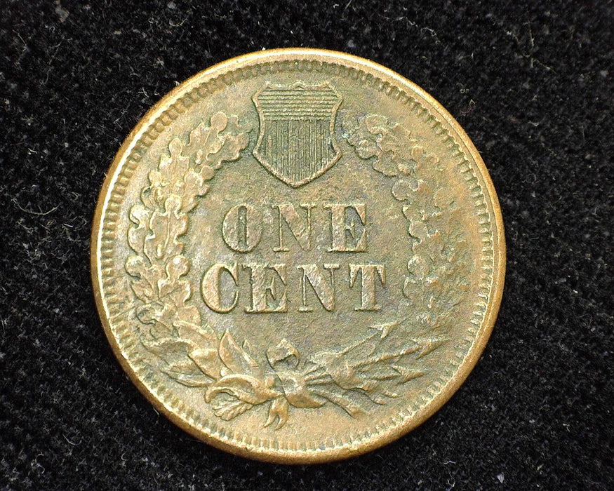 1864 L Indian Head Penny/Cent AU Reverse porous surface - US Coin