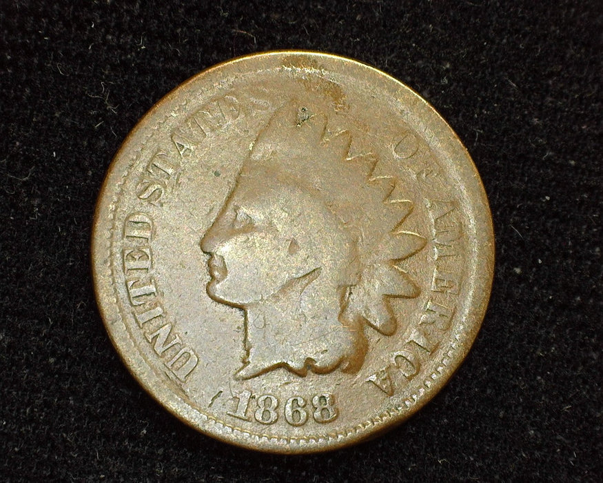 1868 Indian Head Penny/Cent G - US Coin