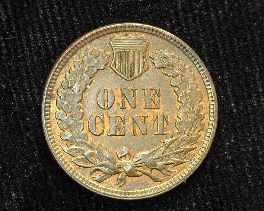 1890 Indian Head Penny/Cent GUNC Traces of red- US Coin