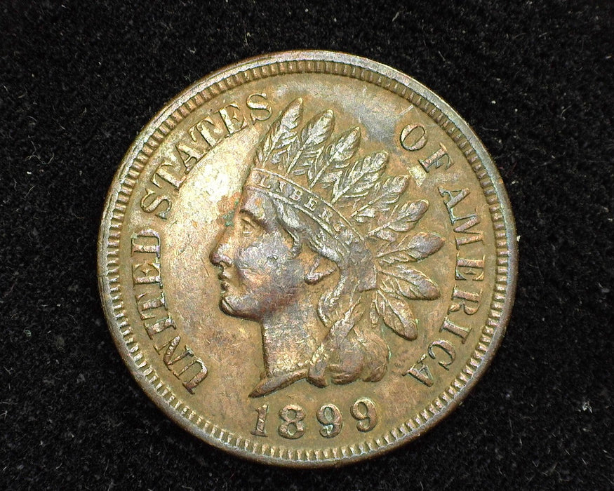 1899 Indian Head Penny/Cent XF - US Coin