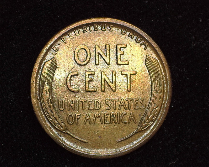 1909 S Lincoln Wheat Cent F Cleaned - US Coin