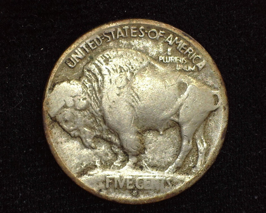 1913 S Type 1 Buffalo Nickel F/VF - US Coin