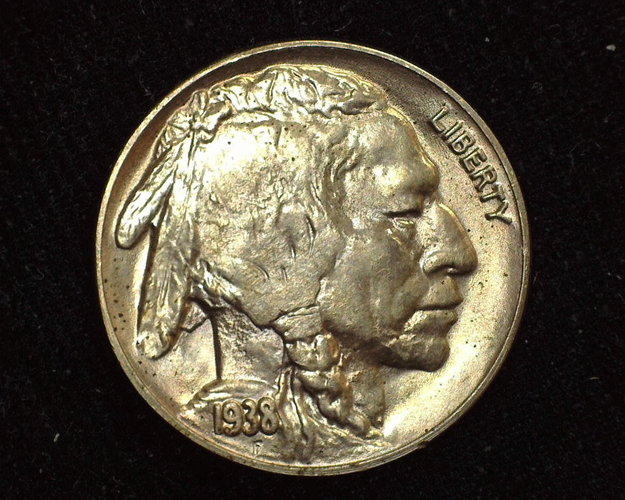 1938 D Buffalo Nickel BU - US Coin