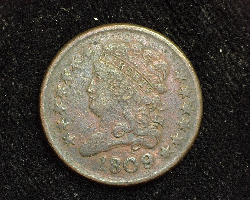 1809 Classic Head Half Cent VF - US Coin