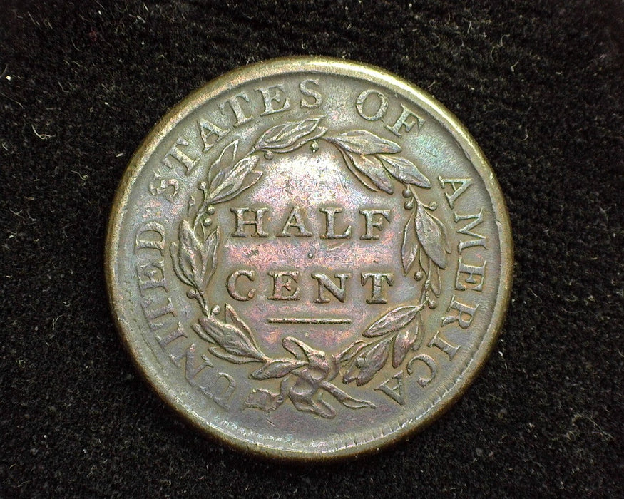 1809 Classic Head Half Cent XF Lightly cleaned - US Coin