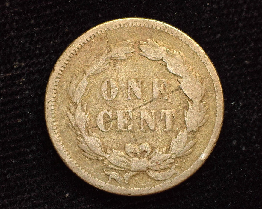 1859 Indian Head Penny/Cent Scratch VG - US Coin