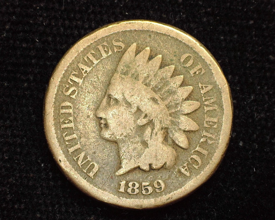 1859 Indian Head Penny/Cent G - US Coin