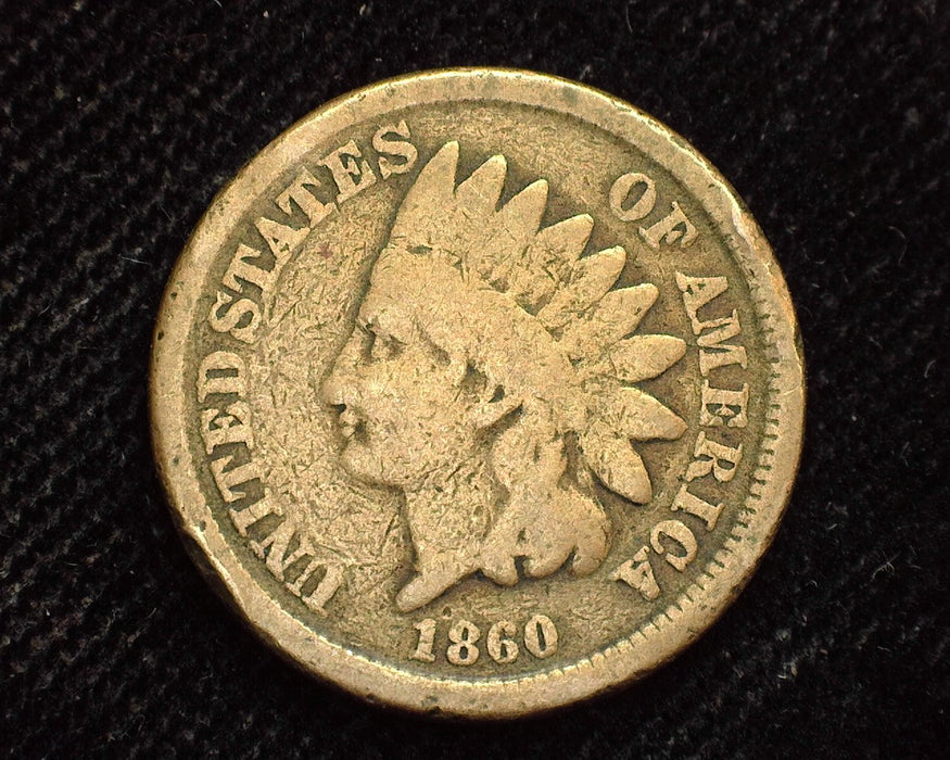 1860 Indian Head Penny/Cent G - US Coin