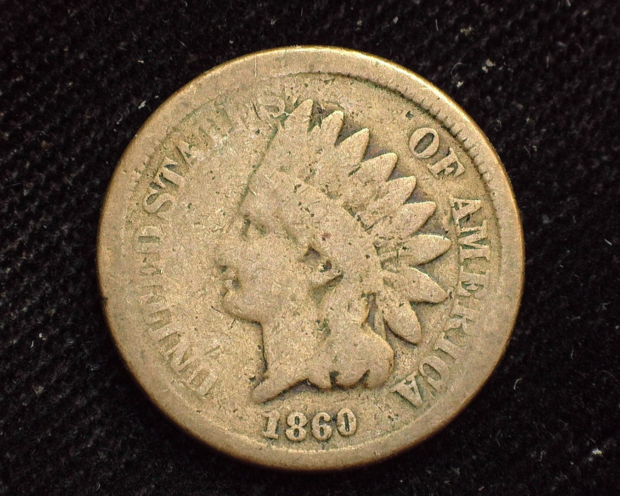 1860 Indian Head Penny/Cent G - US Coin