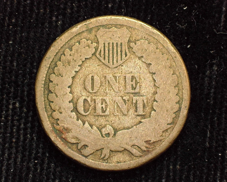 1860 Indian Head Penny/Cent Corrosion G - US Coin