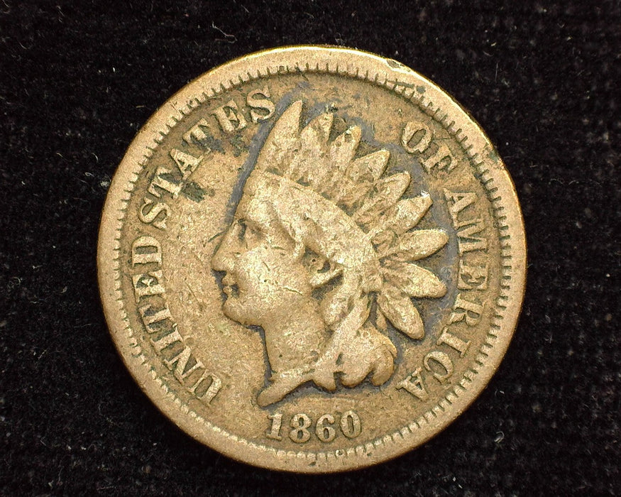 1860 Indian Head Penny/Cent G - US Coin