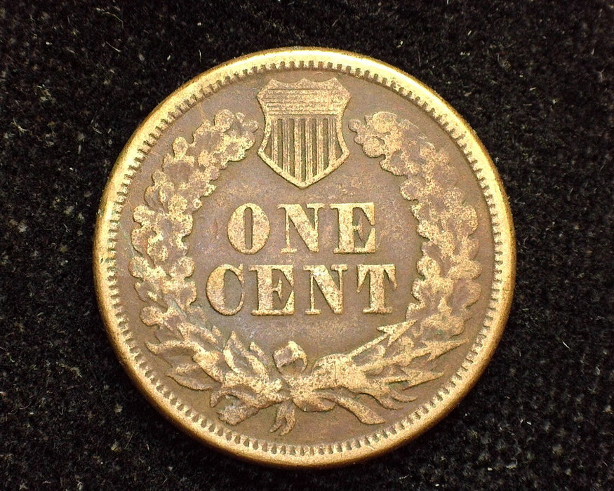 1861 Indian Head Penny/Cent Corrosion VG - US Coin