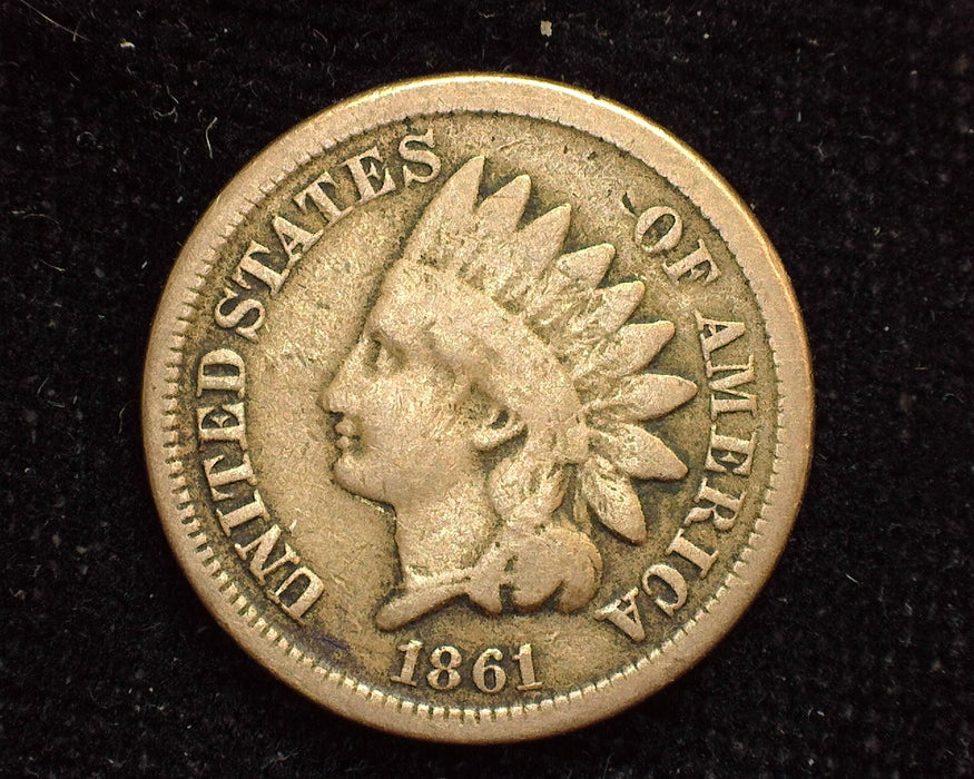 1861 Indian Head Penny/Cent G - US Coin