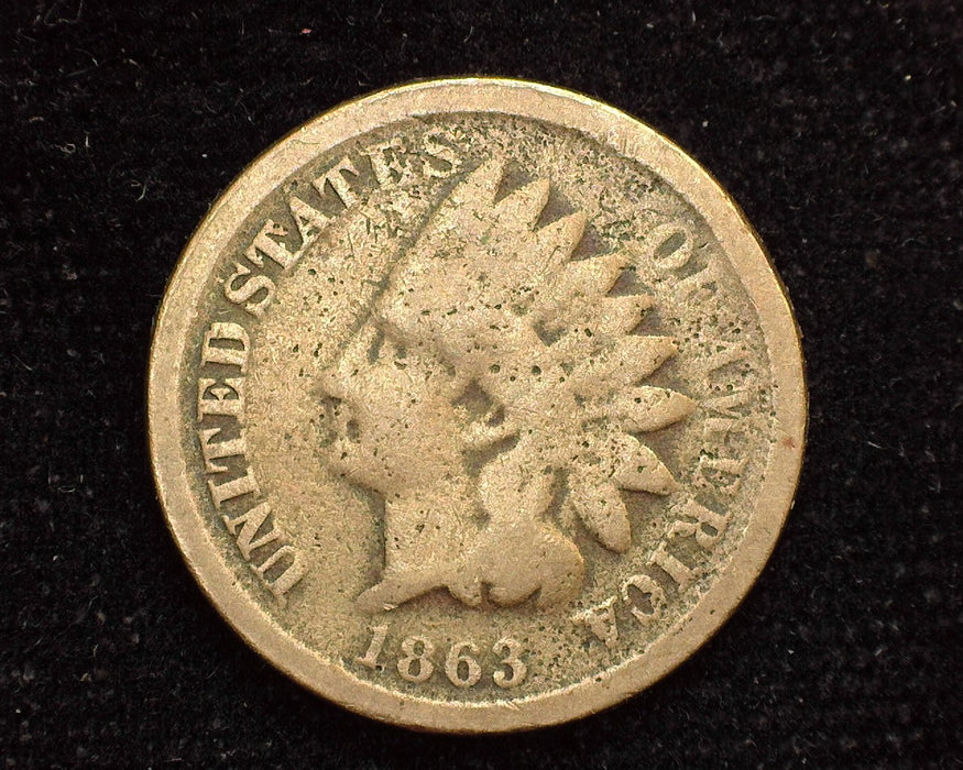 1863 Indian Head Penny/Cent Filler G - US Coin