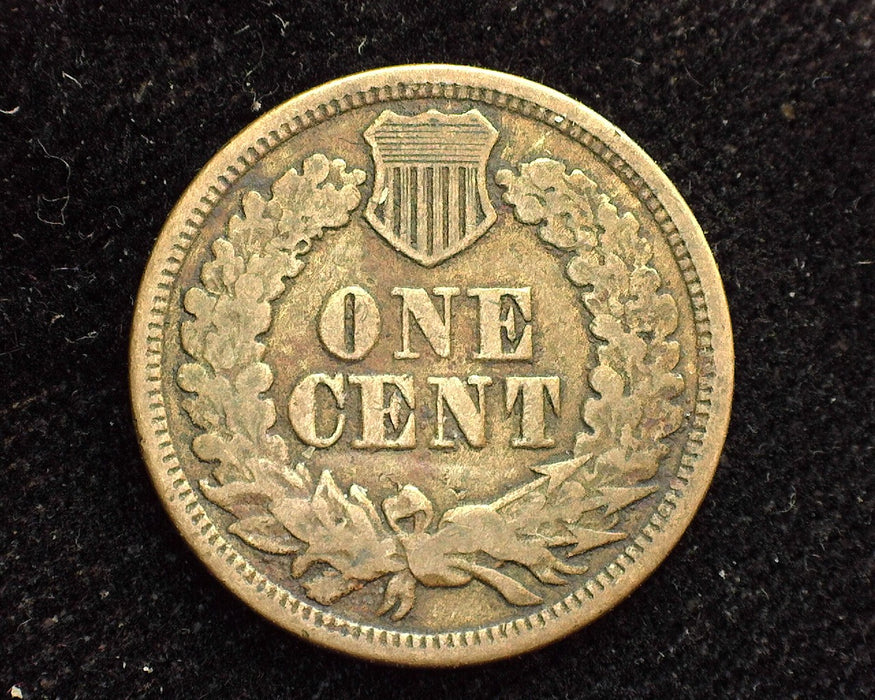 1864 Indian Head Penny/Cent Copper Nickel F - US Coin