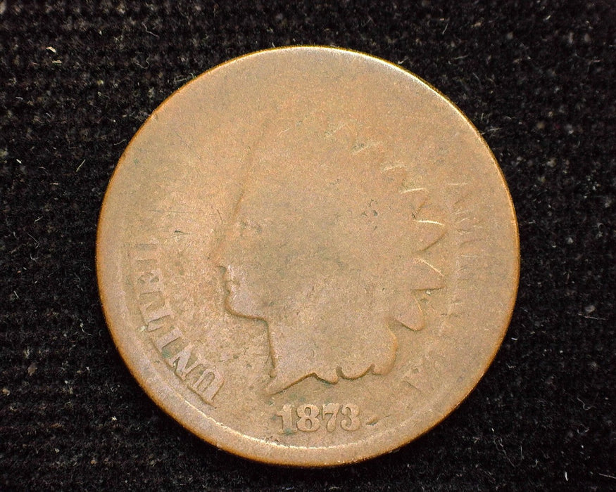 1873 Indian Head Penny/Cent AG - US Coin