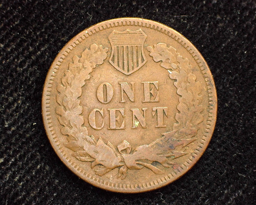 1873 Indian Head Penny/Cent VG - US Coin