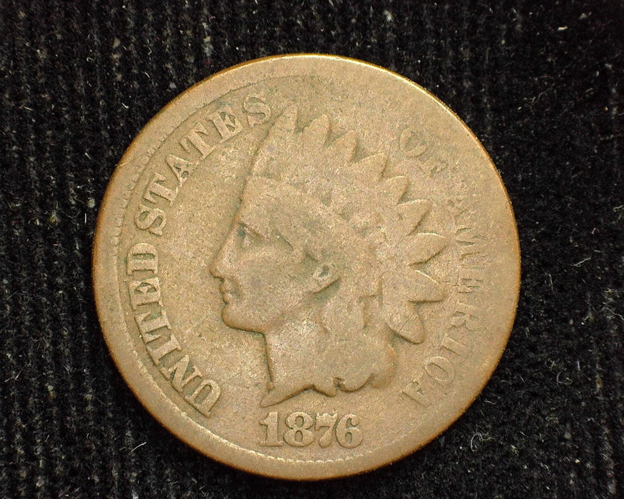 1876 Indian Head Penny/Cent G - US Coin