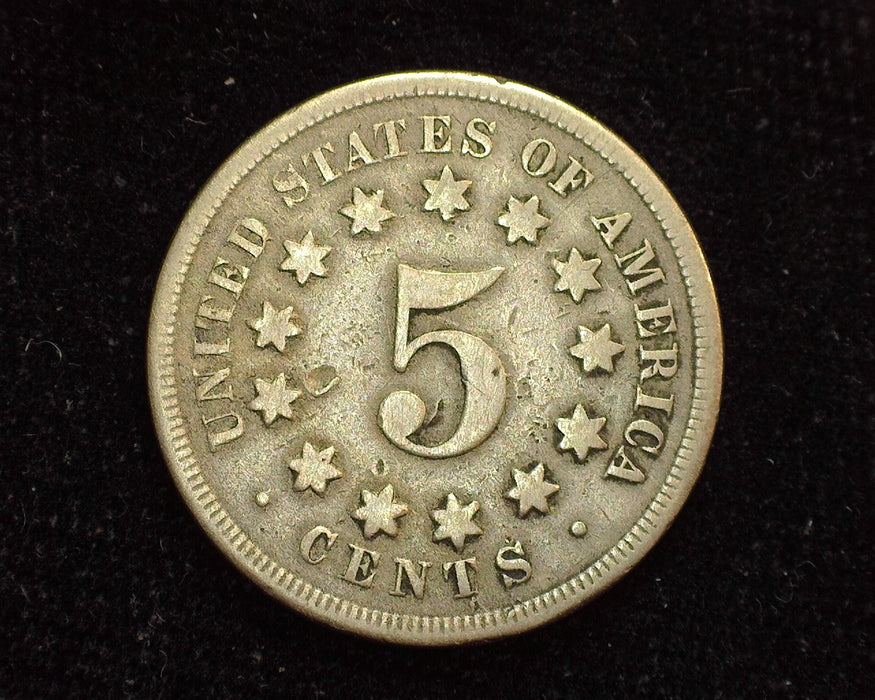 1869 Shield Nickel G - US Coin