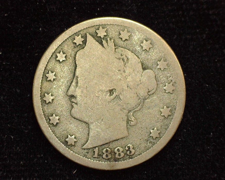 1883 Liberty Head Nickel With cents. G - US Coin