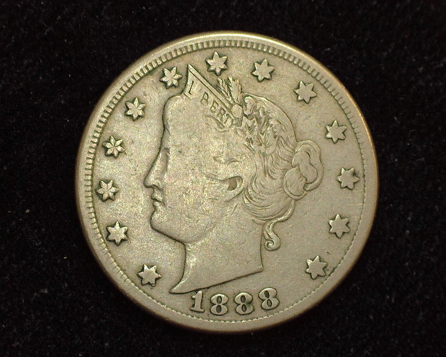 1888 Liberty Head Nickel F - US Coin