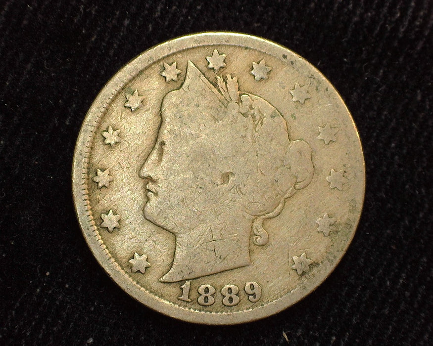 1889 Liberty Head Nickel G - US Coin