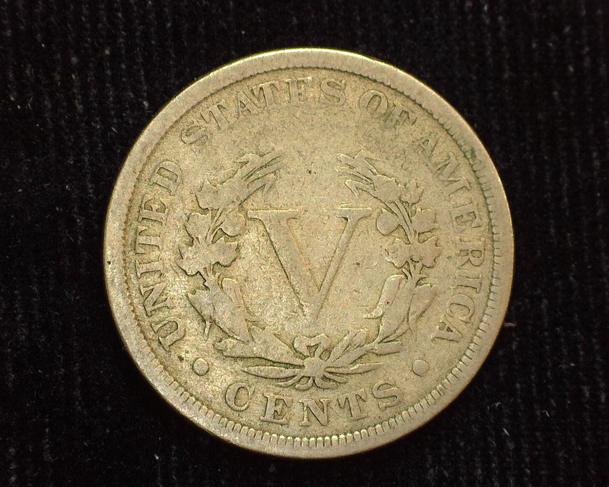 1890 Liberty Head Nickel VG - US Coin