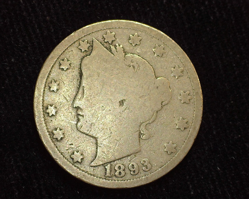 1893 Liberty Head Nickel G - US Coin