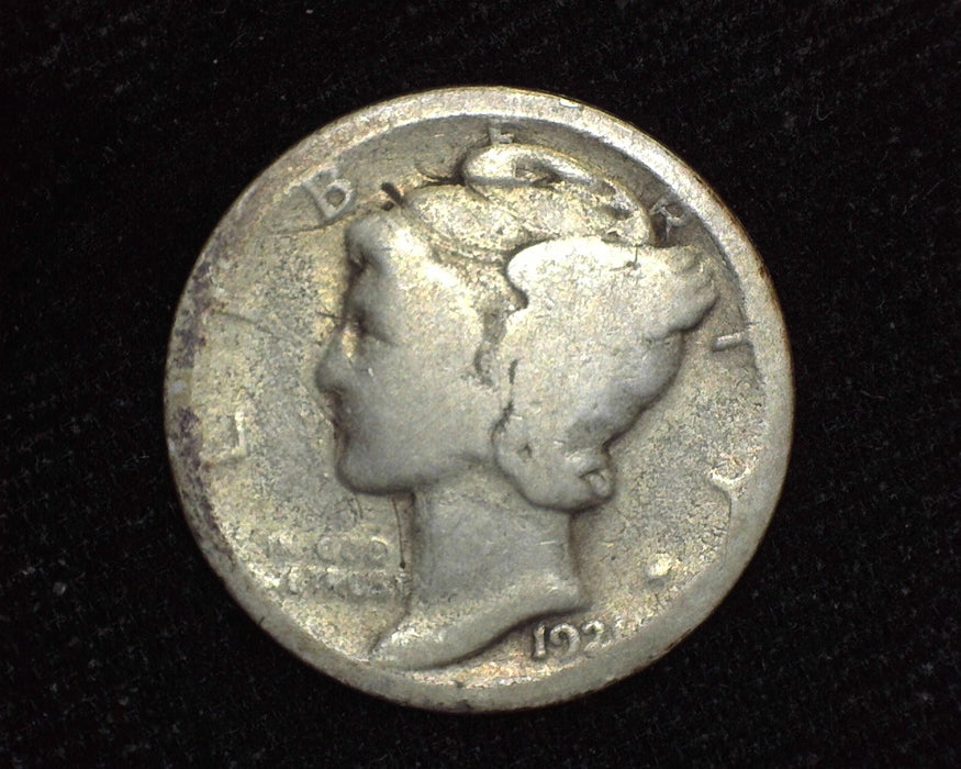 1921 Mercury Dime AG - US Coin