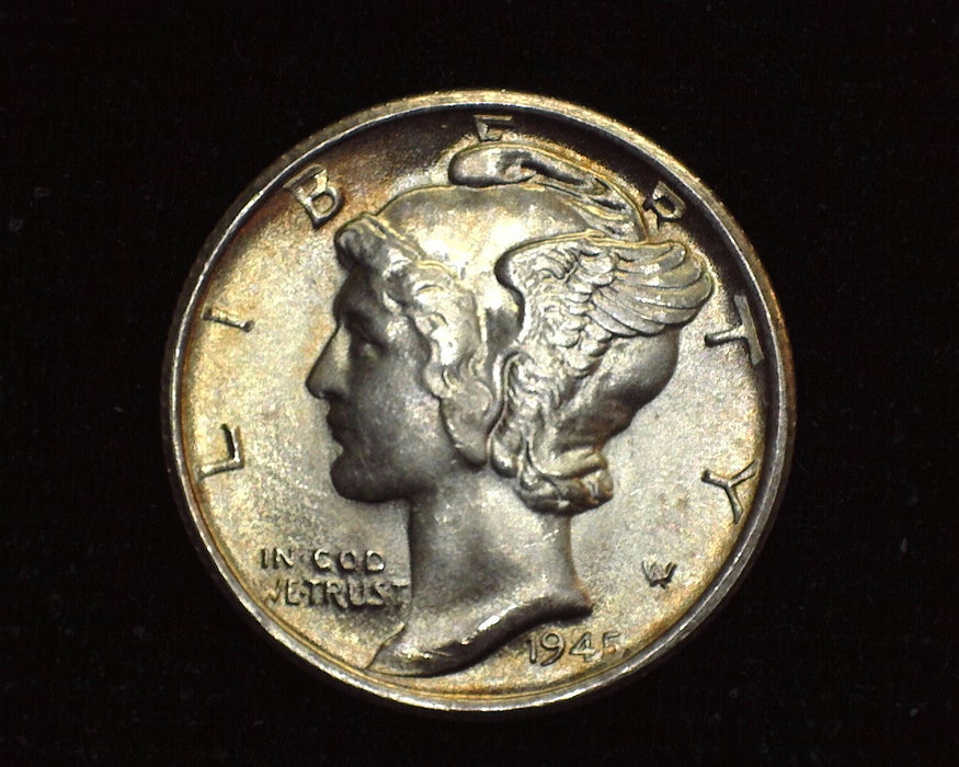 1945 S Mercury Dime Choice. BU - US Coin