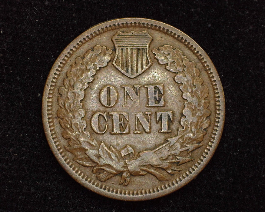 1867 Indian Head Penny/Cent F/VF - US Coin