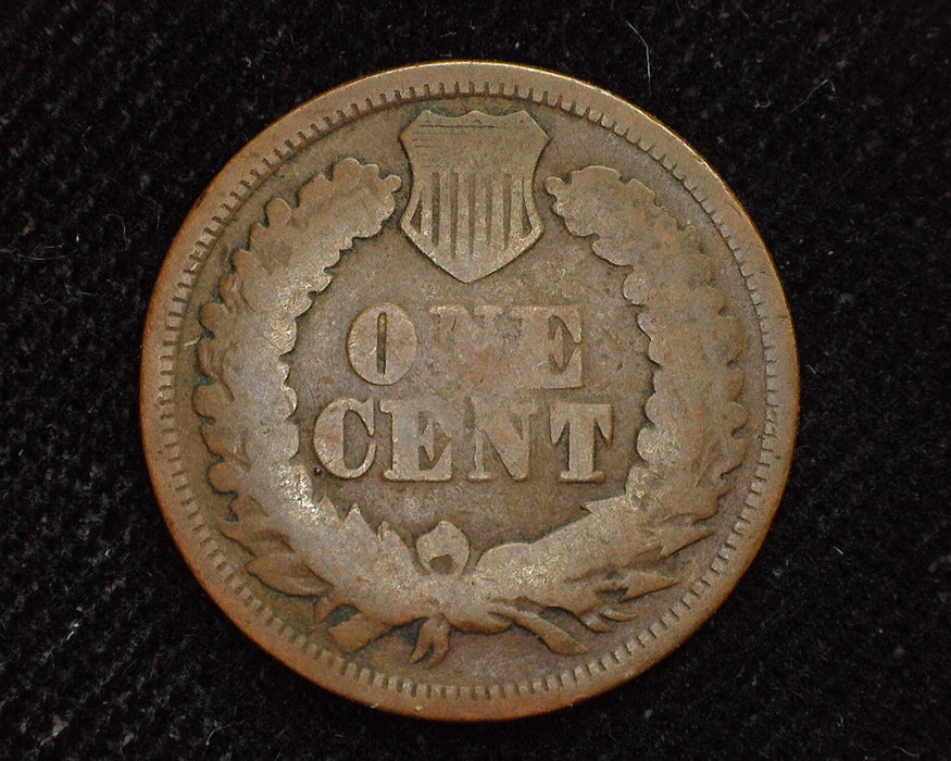 1870 Indian Head Penny/Cent Light corrosion. G - US Coin