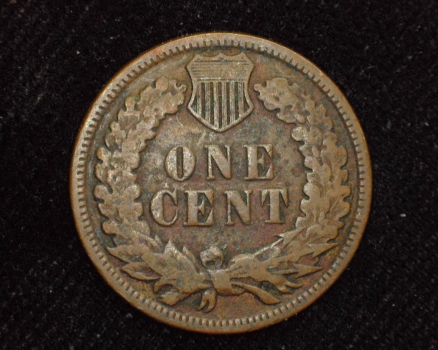 1883 Indian Head Penny/Cent F - US Coin