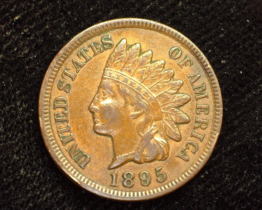 1895 Indian Head Penny/Cent XF - US Coin