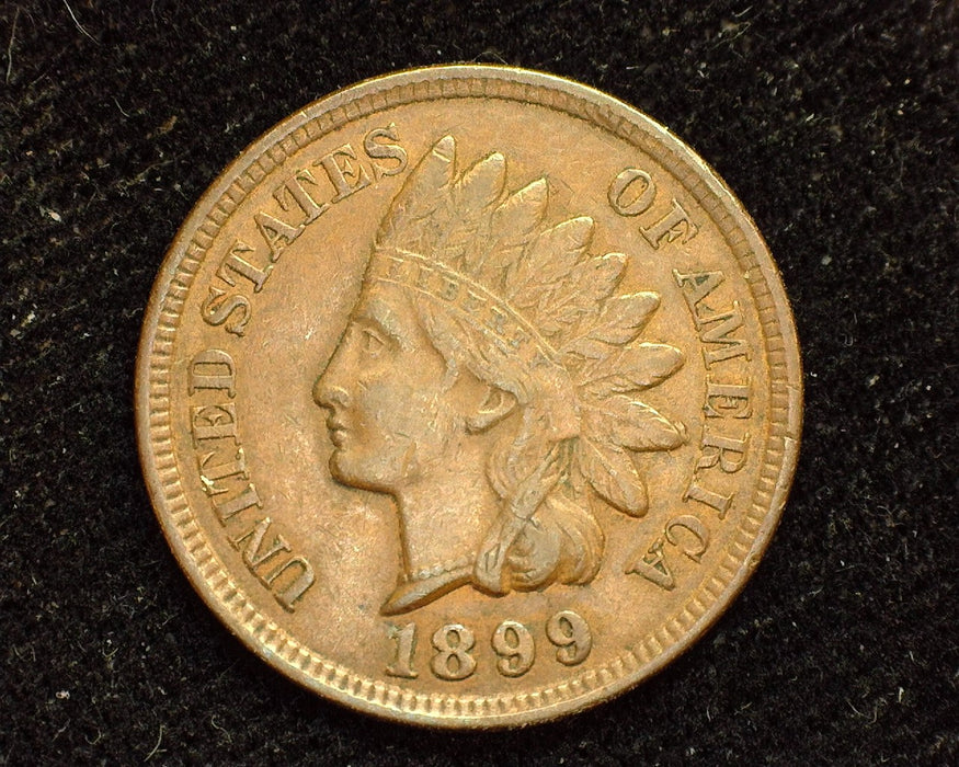 1899 Indian Head Penny/Cent XF - US Coin