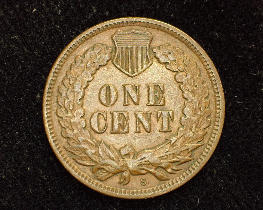 1908 S Indian Head Penny/Cent VF - US Coin