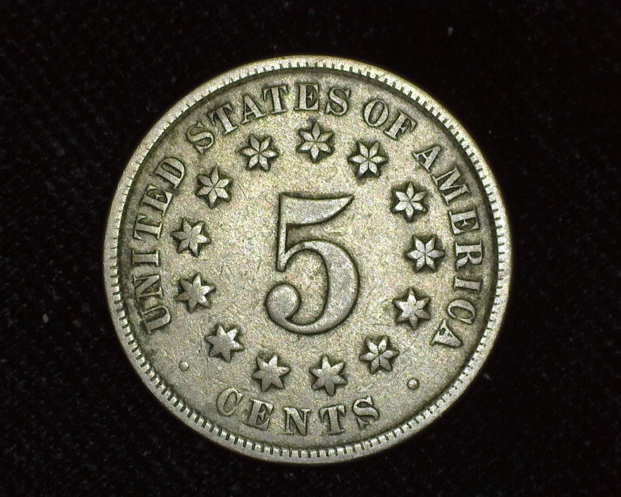 1872 Shield Nickel VG - US Coin