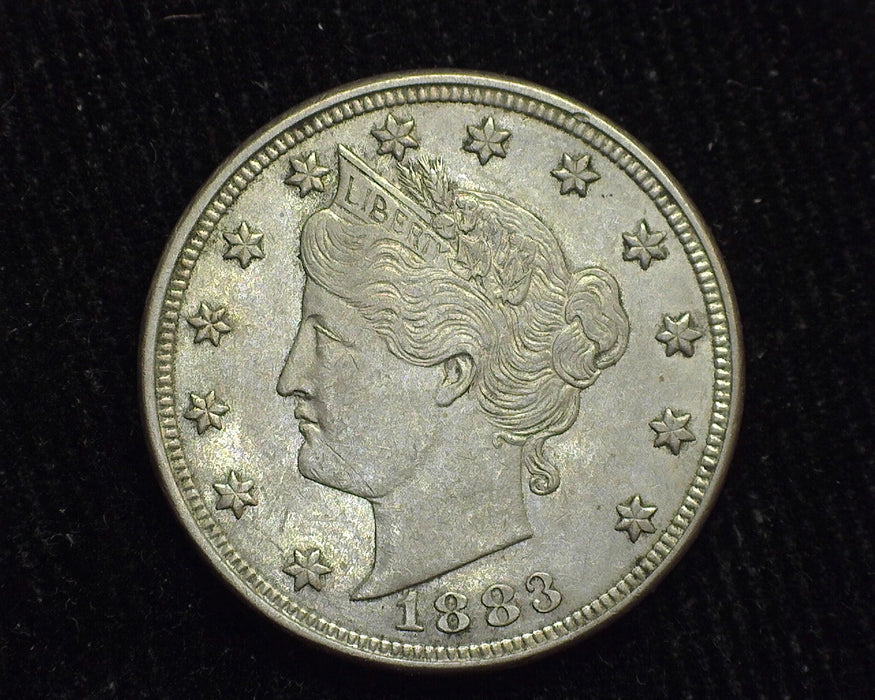 1883 Liberty Head Nickel XF No Cents - US Coin