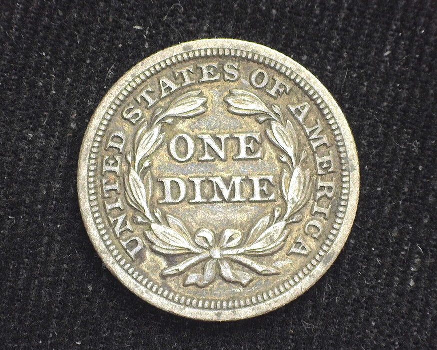 1847 Liberty Seated Dime High date. VF/XF - US Coin