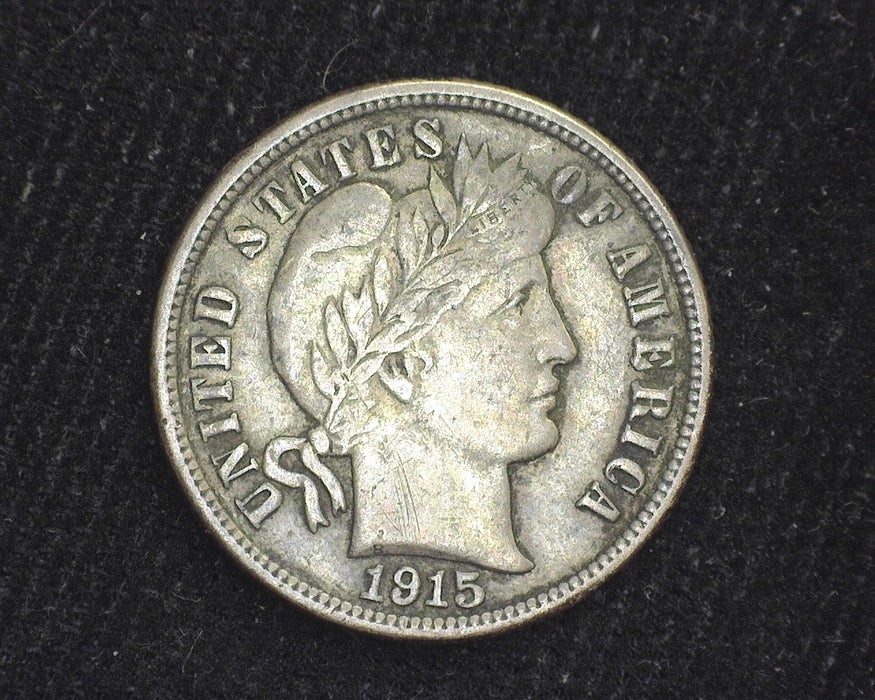 1915 Barber Dime XF - US Coin