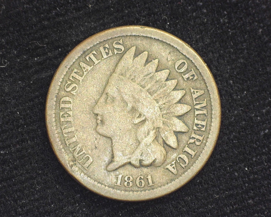 1861 Indian Head Penny/Cent G - US Coin